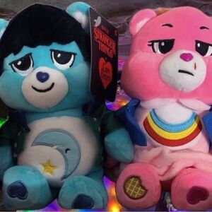Netflix Stranger Things x Care Bears Heartbreak Bundle: Mike and Eleven 9” Plush